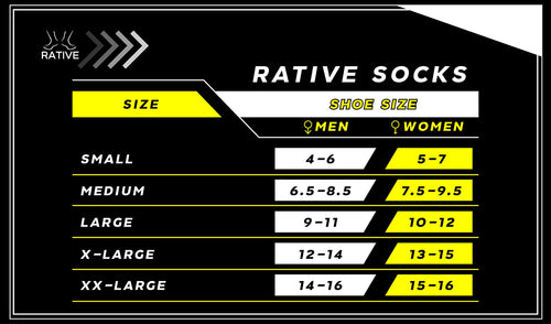 RATIVE ถุงเท้ากันลื่น ข้อยาว พื้นนุ่ม Cushioned พร้อมพื้นซิลิโคนกันลื่นออกแบบพิเศษ ถุงเท้ากีฬา ถุงเท้าวิ่ง ออกกำลังกาย สำหรับผู้ชายและผู้หญิง (3 คู่ / สีขาว)
