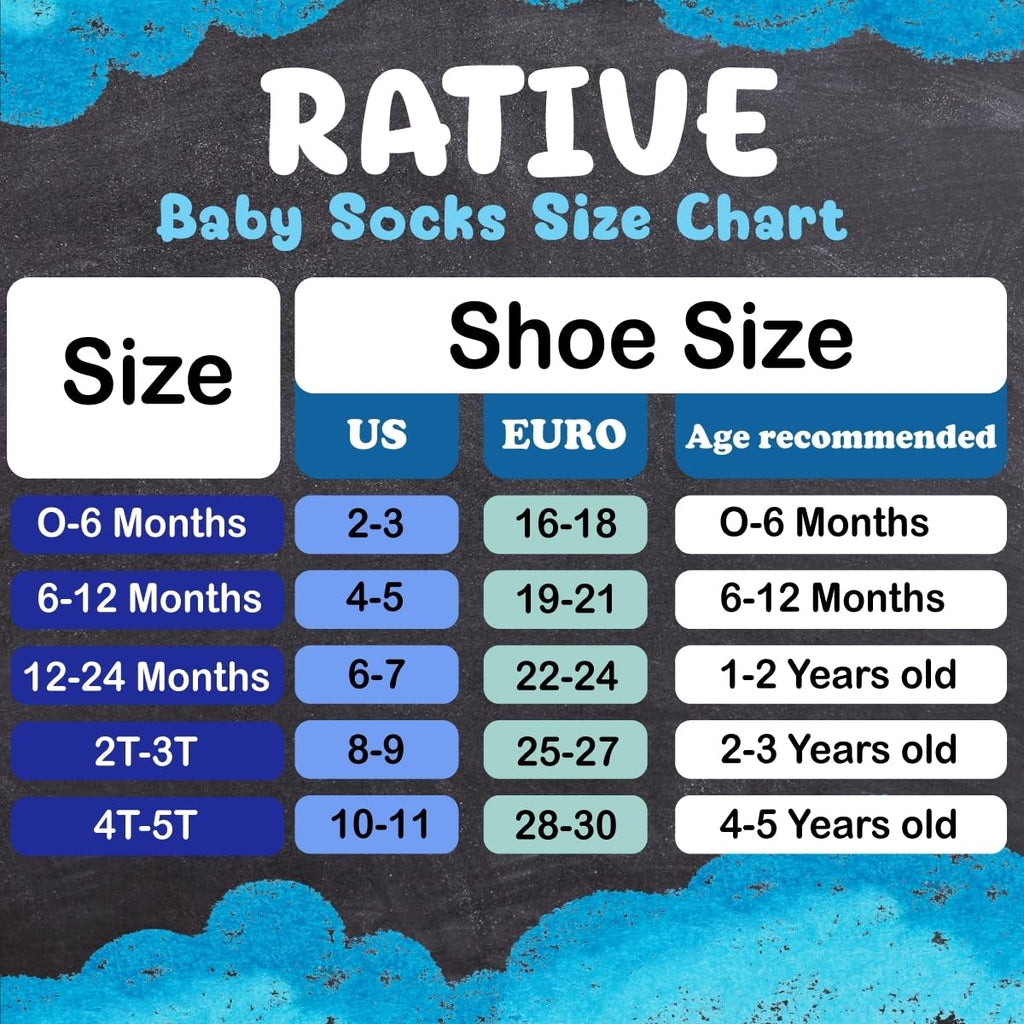 RATIVE ถุงเท้ากันลื่นข้อสั้นสำหรับเด็ก พื้นซิลิโคนกันลื่นแบบพิเศษ ผ้าฝ้ายออร์แกนิก สำหรับเด็กผู้หญิง (12 คู่ / AG-200)